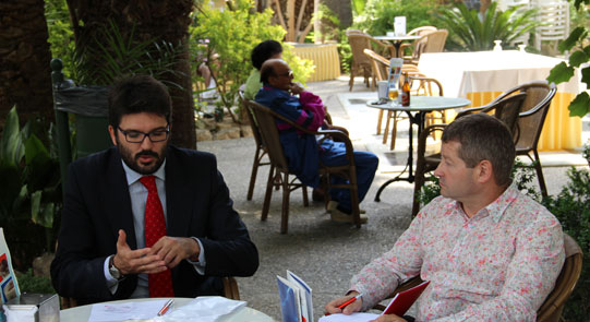 SURTravels на встрече с министром туристической отрасли Мурсии